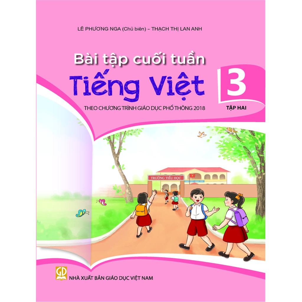 Sách - Bài tập cuối tuần Tiếng Việt lớp 3 tập 2 (HEID)