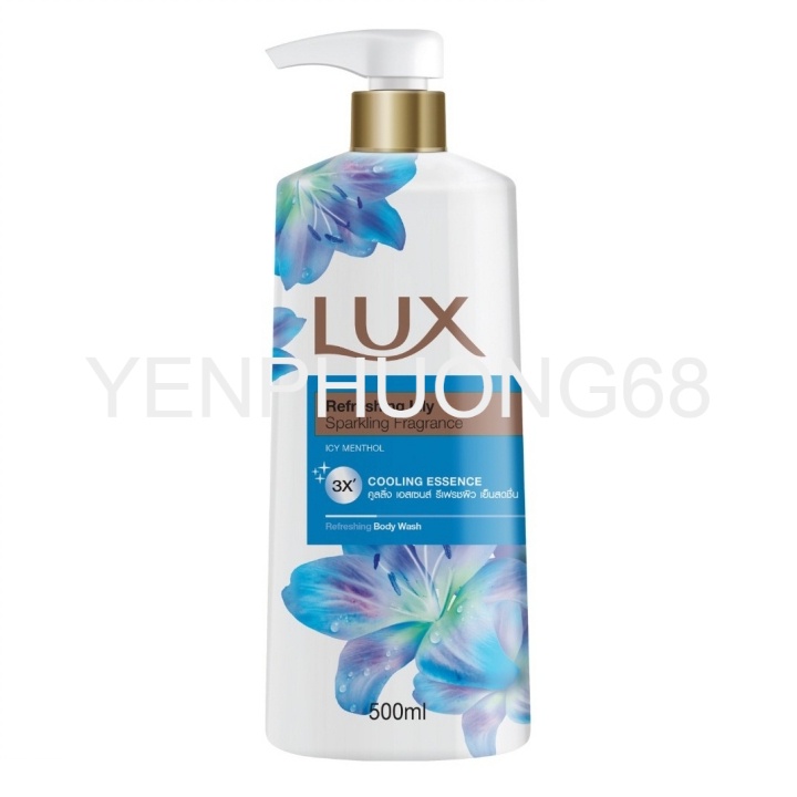 Sữa tắm Lux trắng da hương nước hoa Thái Lan 500ml