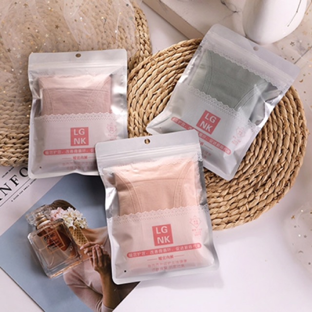 Quần lót cotton mặc trong váy, quần chip nữ cạp cao, lưng cao định hình phối ren, nâng mông, kháng khuẩn M07