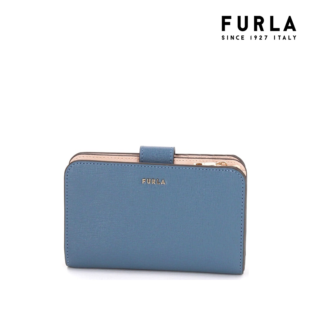 [Mã FAPRE4 giảm 10% đơn từ 1tr] Ví Nữ FURLA Babylon M Compact Wallet Saffiano