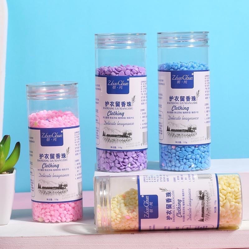 Viên Xả Thơm Quần Áo HGVN Hàng Nội Địa Hạt Xả Thơm Làm Mềm Vải 110g