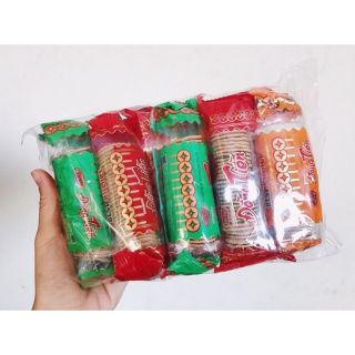 Bánh quy đồng tiền 1 bịch 10 gói nhỏ