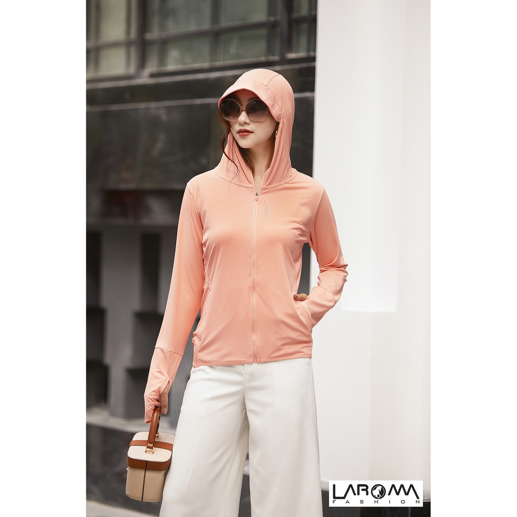 LAROMA Áo chống nắng nữ 1 lớp UPF50+ | Làm mát | Vải thơm | Kháng khuẩn | BigBuy360 - bigbuy360.vn