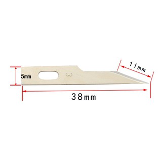 Lưỡi dao trổ lưỡi nghiêng ( lưỡi số 3 )