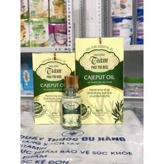 Tinh dầu tràm nguyên chất (Cajeput Oil 20ml và 50ml)