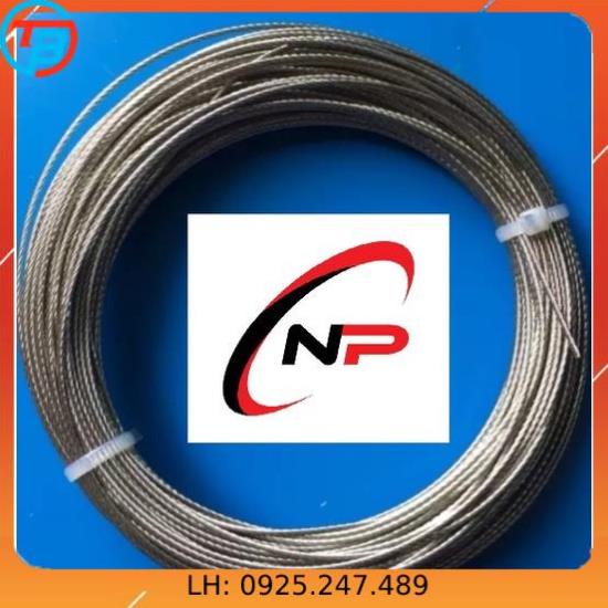 100 mét cáp inox 304 2mm loại tốt chống rỉ sét,ăn mòn.Làm dây phơi quần áo,trang trí nhà cửa