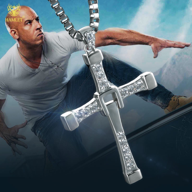 Vòng cổ Thép Titan Mặt Chúa Jesus Trong Fast and Furious Cho Cặp Đôi