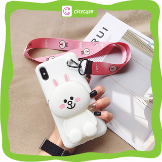 Ốp Iphone Gấu Ví siêu dẻo 6/6s/7/8/X/Xs/Xsmax