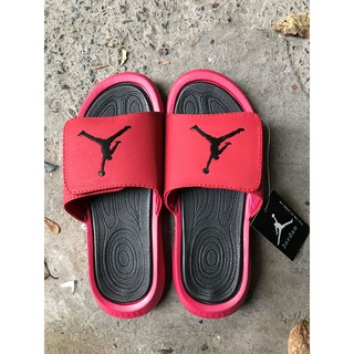 (tặng hộp+đổi trả) dép jordan màu đỏ nam nữ bao đẹp