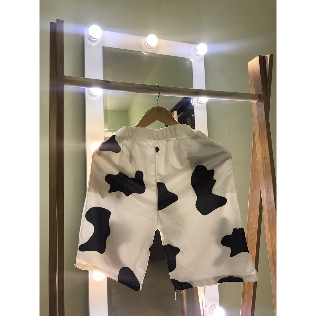 [Mã WASTUP5 giảm 10% tối đa 20K đơn 99K] Quần đùi bò sữa, quần short unisex (hàng có sẵn/ ảnh thật) | BigBuy360 - bigbuy360.vn