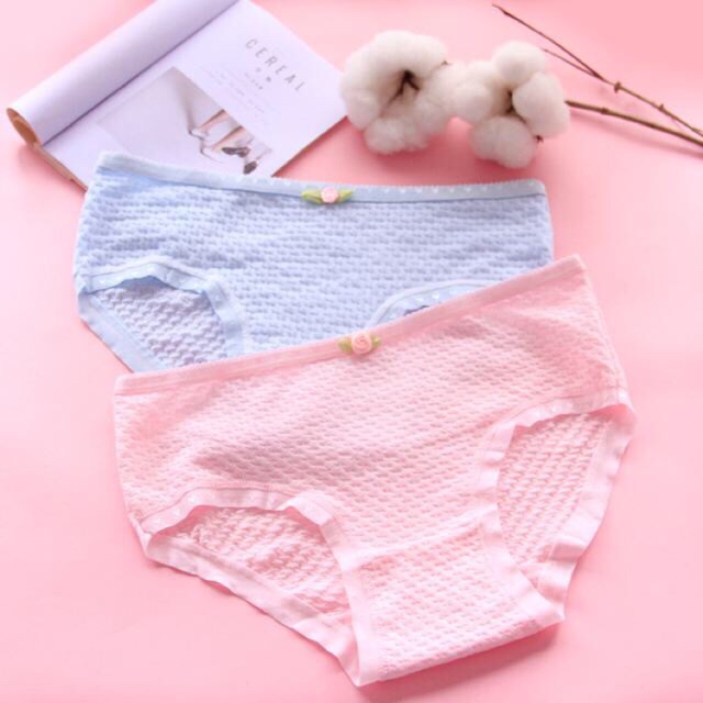 Quần lót nữ,Quần lót cotton điệu thông thoáng siêu xinh