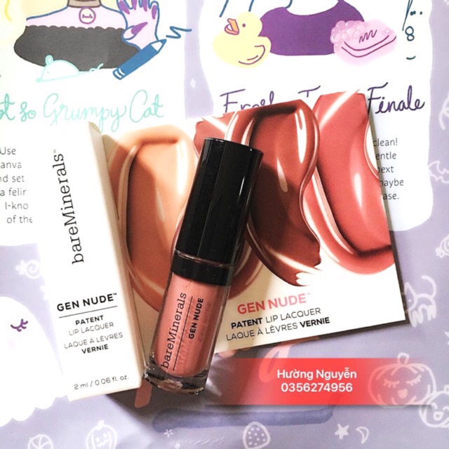 Son nước BareMinerals màu Gen Nude