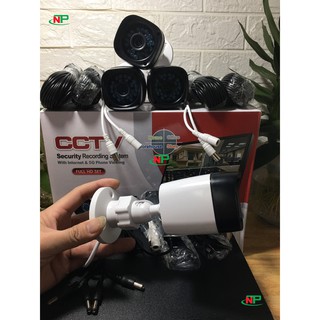 Bộ kit Camera AHD 4 Kênh Full HD - Siêu Nét