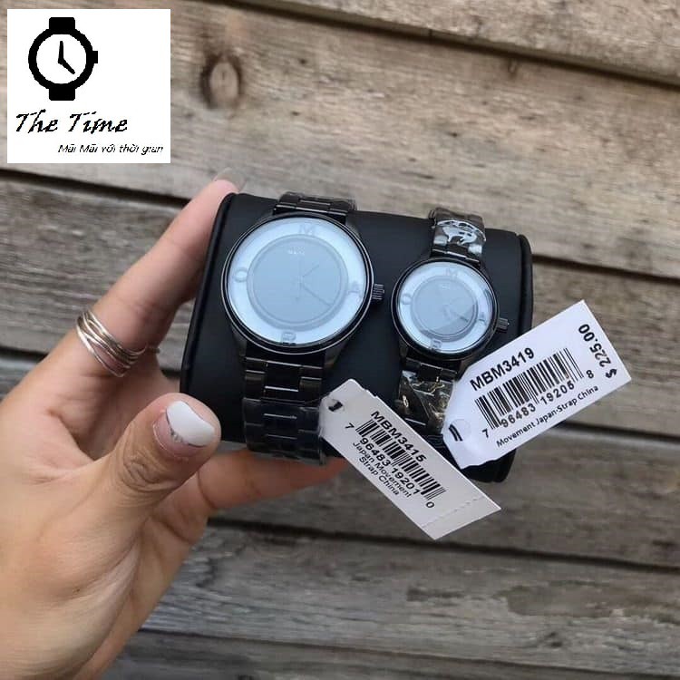 Đồng hồ đôi nam nữ MARC JACOBS #MBM341 case 28mm & 36mm. 5ATM