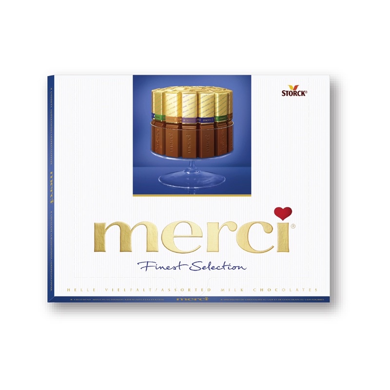 Kẹo Socola Merci Finest Selection 250g