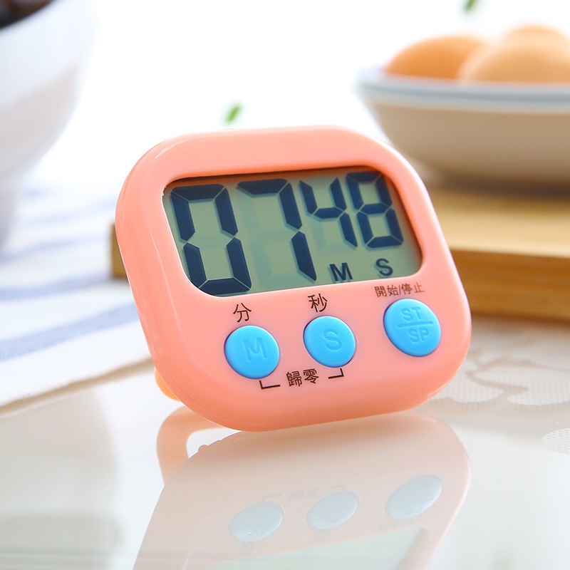 Đồng hồ đếm ngược kỹ thuật số màn hình LCD dùng cho nhà bếp