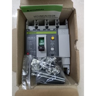 ELCB APTOMAT CHỐNG RÒ ĐIỆN 3 PHA HÀN QUỐC 50A 380V