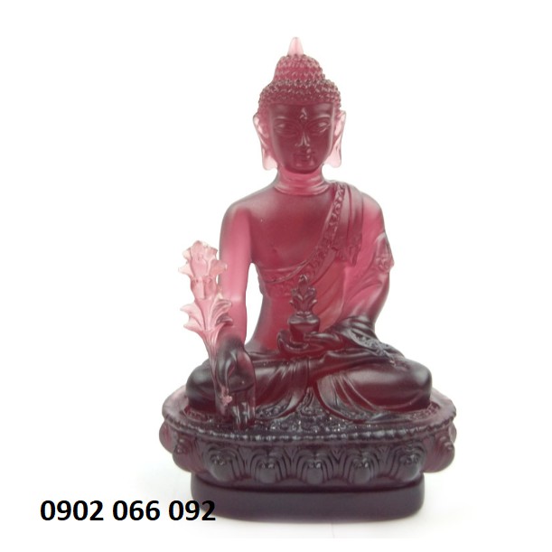 Bộ Tượng phật dược sư các màu size 19cm- 7 vị