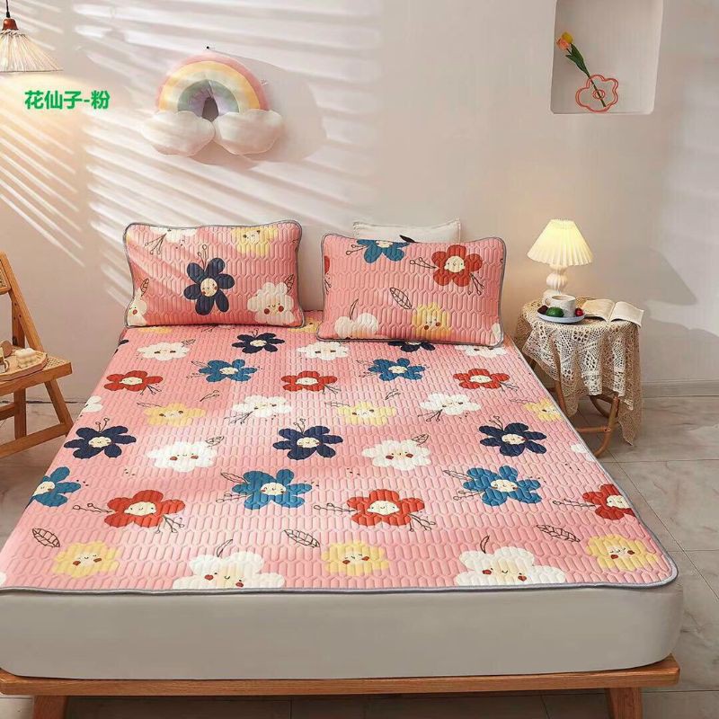 Bộ chiếu điều hòa cao su non siêu mát kèm gối. Chat chọn mẫu