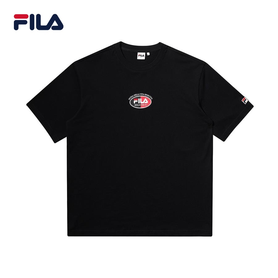 Áo thun tay ngắn unisex FILA Archive Logo - This Is Our Summer FS2RSD2119X-BLK