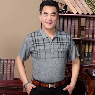 Áo thun Nam  tuổi Trung Niên hàng nhập QC cao cấp ( hàng ORDER)