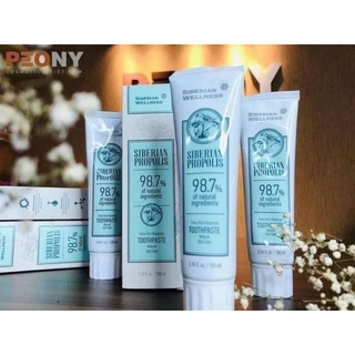 Kem đánh răng thảo dược Keo ong Siberi bảo vệ răng lợi chắc khoẻ ;