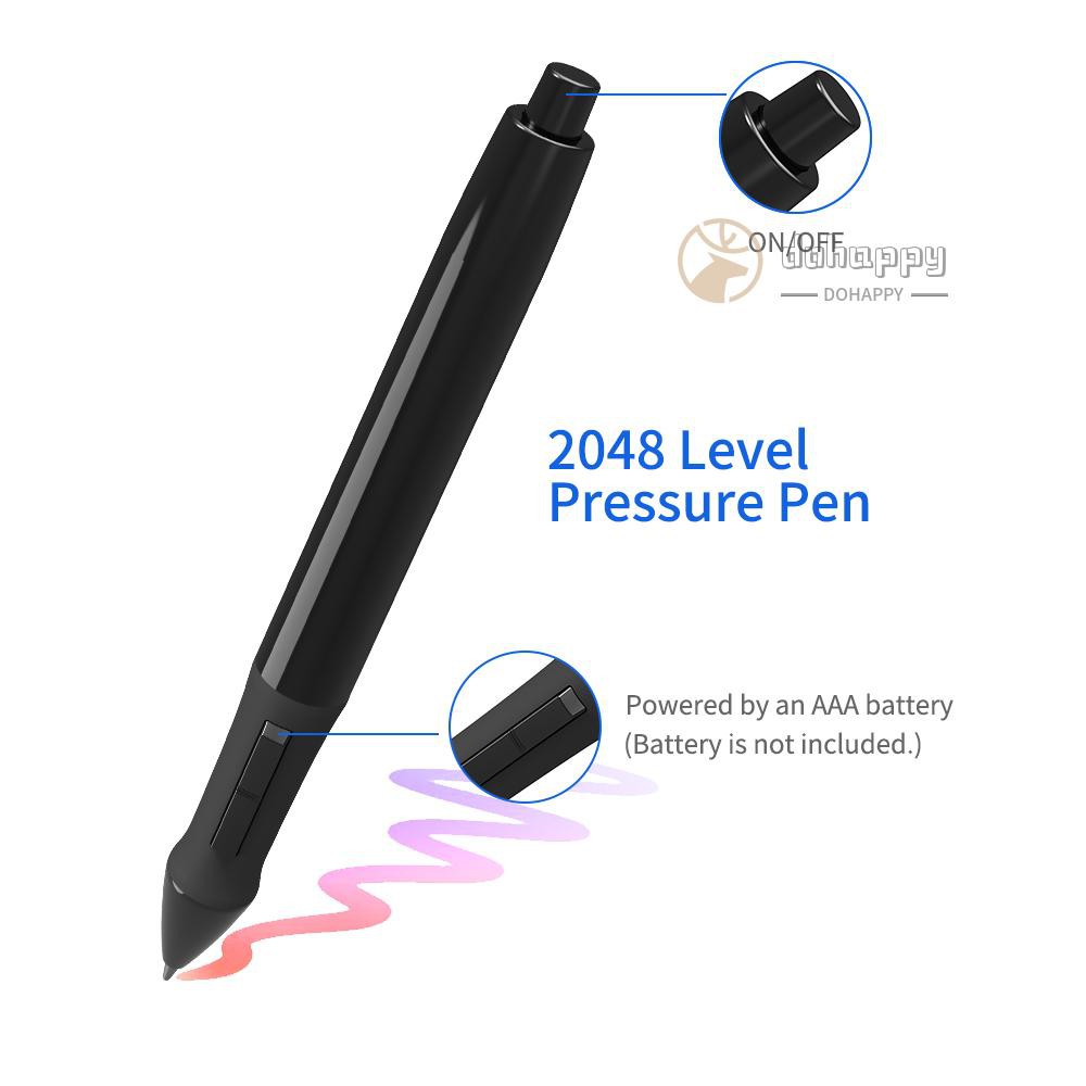 Bảng Mạch Huion H420 4x2.23 Inch Kèm 3 Chìa Khóa 2048 Cho Máy Tính Bảng Cảm Ứng Kèm Phụ Kiện