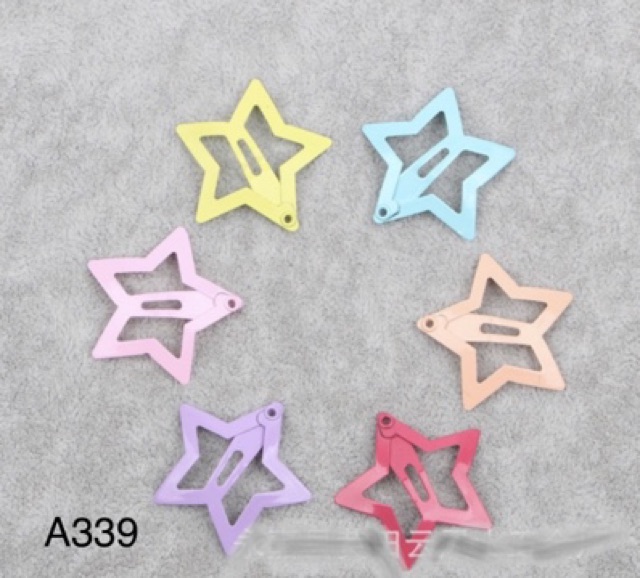 Set 6 kẹp tách màu đáng yêu