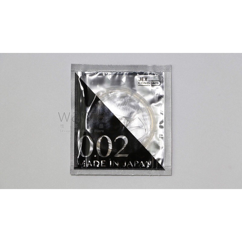 Bao cao su JEX  IX 0.02 – Siêu mỏng trơn chỉ 0.02mm - Hộp 6 Pcs - Ipek_Shop