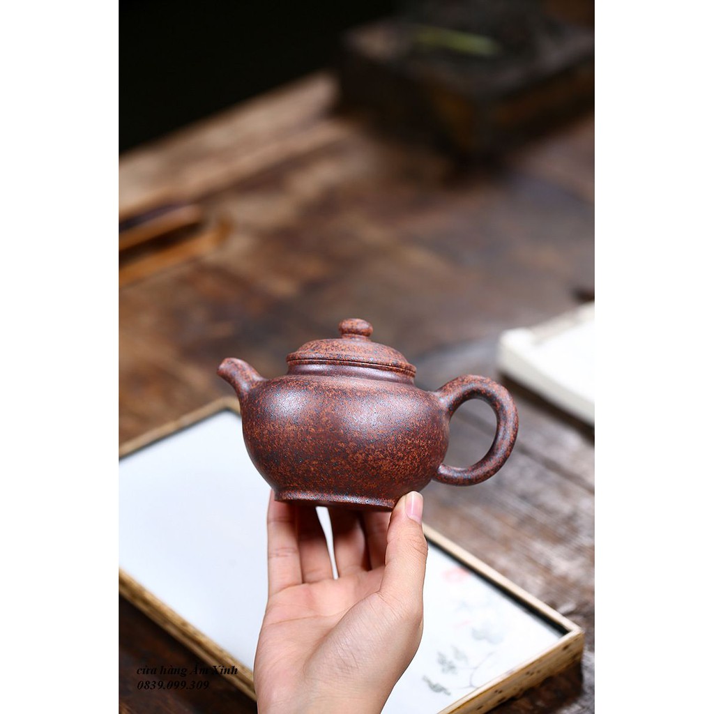 Ấm Tử Sa Nghi Hưng Phan Hồ Thiêu Sài 290 ml