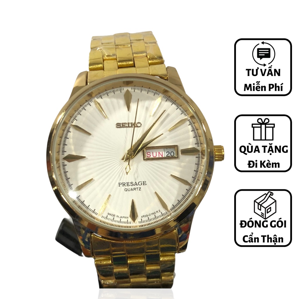 Đồng hồ Nam Sei.ko máy pin cao cấp