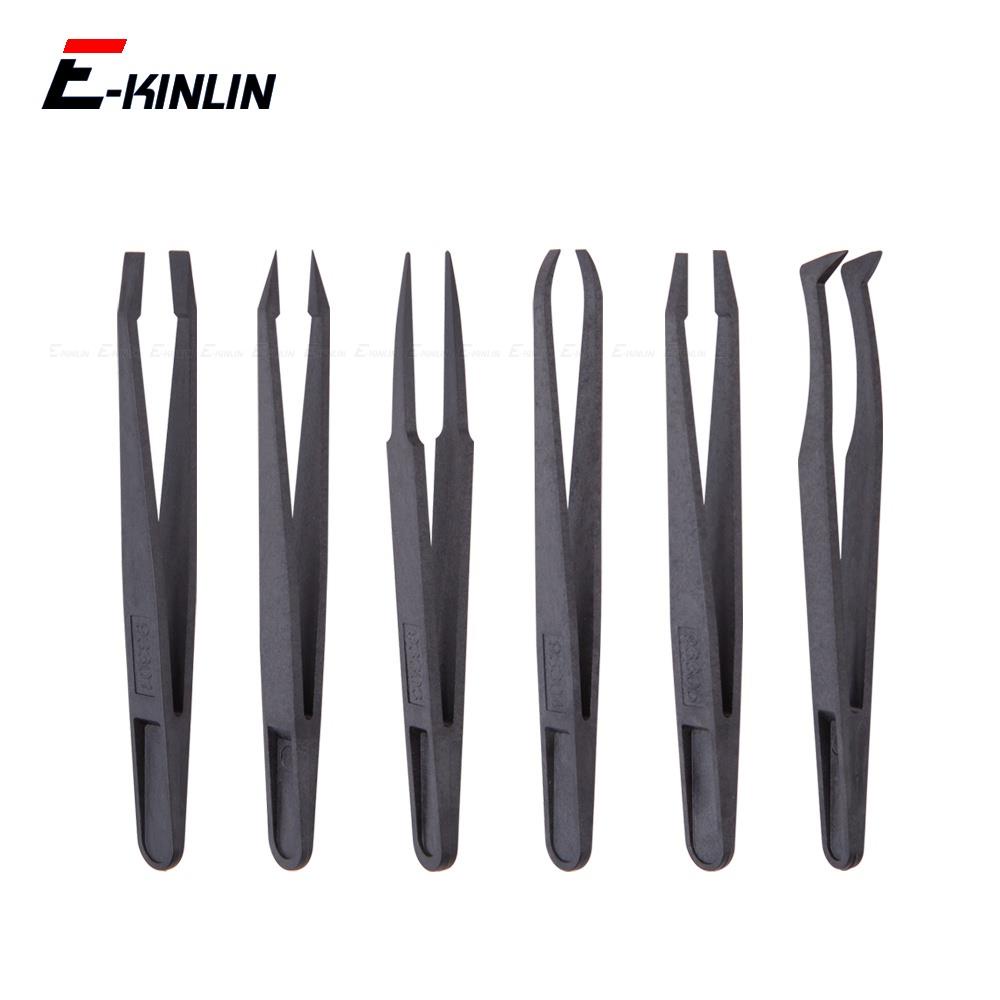 Nhíp Nhựa Chống Tĩnh Điện 6 Trong 1 Dùng Sửa Chữa Điện Thoại Thông Minh