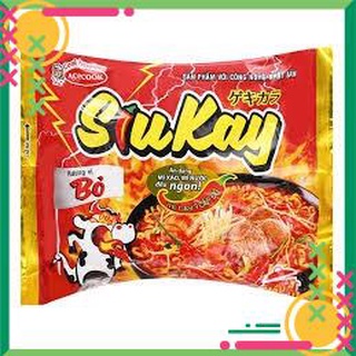 Mì SiuKay Acecook 3vị (Hải Sản ,Bò ,Gà cay Phô Mai)