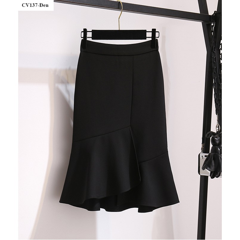 CV137- Chân váy đuôi cá xẻ