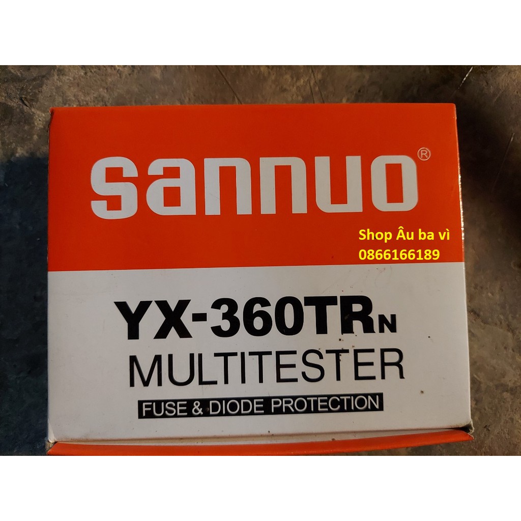 Đồng hồ vạn năng VOM Samwa YX360-TRn - đo thông mạch - đo điện năng - đo ic - đo bảng mạch - đo mên