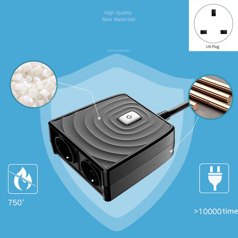 Ổ Cắm Điện Thông Minh Chống Nước Điều Khiển Bằng Giọng Nói | BigBuy360 - bigbuy360.vn