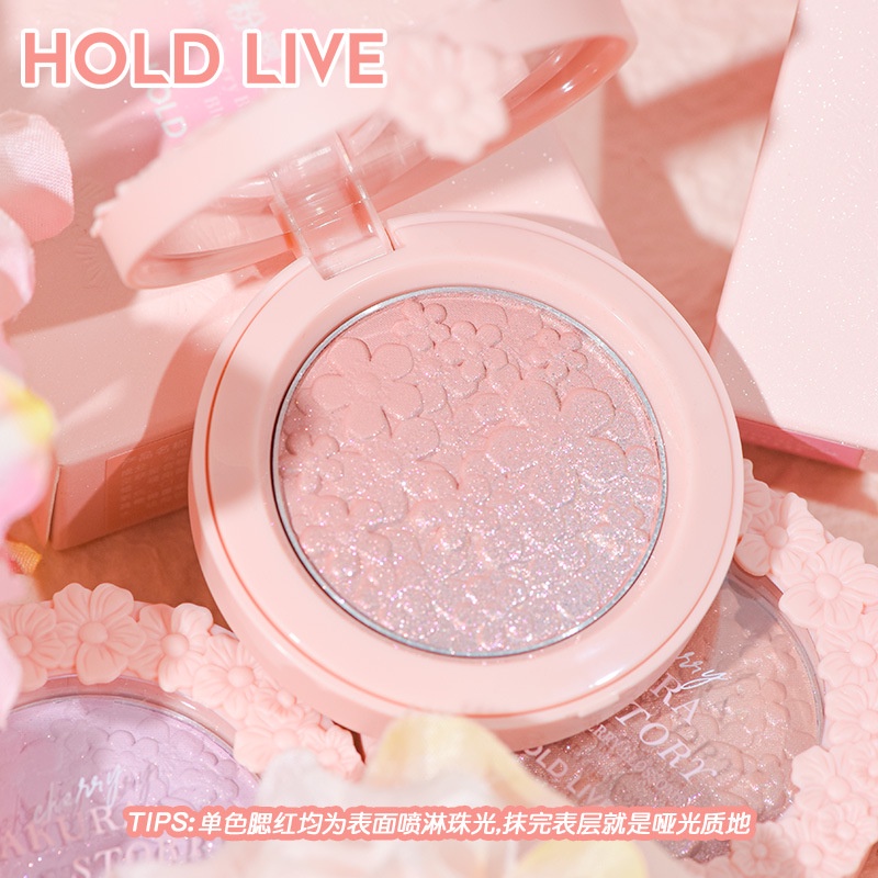 Phấn Má Hồng Hiệu Ứng Lì Màu Gradient Hiệu HOLD LIVE