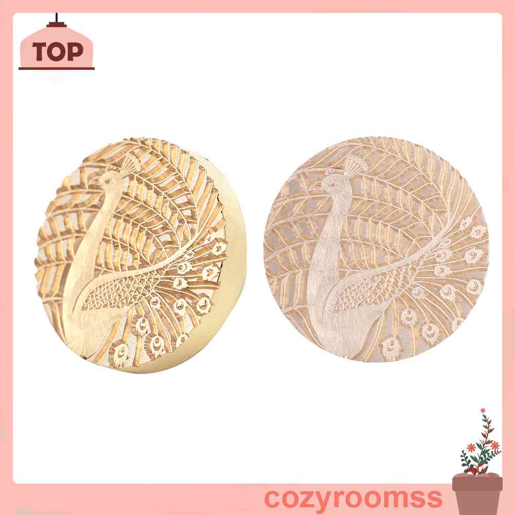 Đầu Con Dấu Sáp Tròn Hình Động Vật Phong Cách Retro Dùng Để Trang Trí Thiệp Cưới