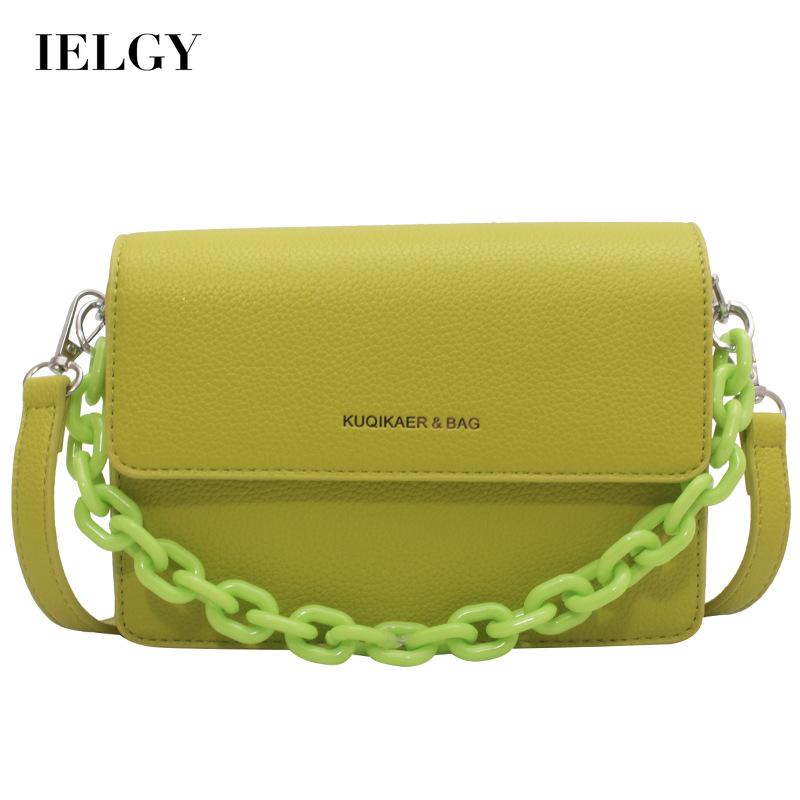 Túi đeo vai/đeo chéo IELGY thiết kế đơn giản dễ phối đồ thời trang chất lượng cao