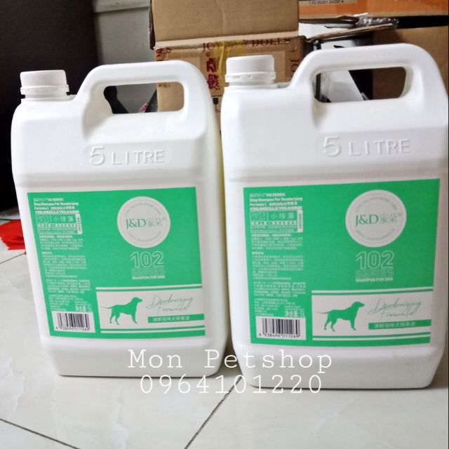SỮA TẮM KHỬ HÔI 102 J&amp;D CAN 5L