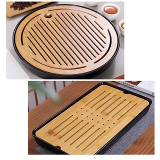 Khay trà Khay tre nhỏ gọn tiện lợi