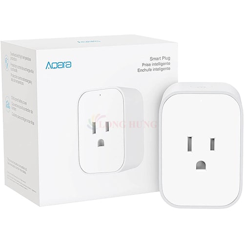 Ổ cắm điện thông minh Aqara Smart Plug Zigbee US AP003USW01 ZNCZ12LM - Hàng chính hãng