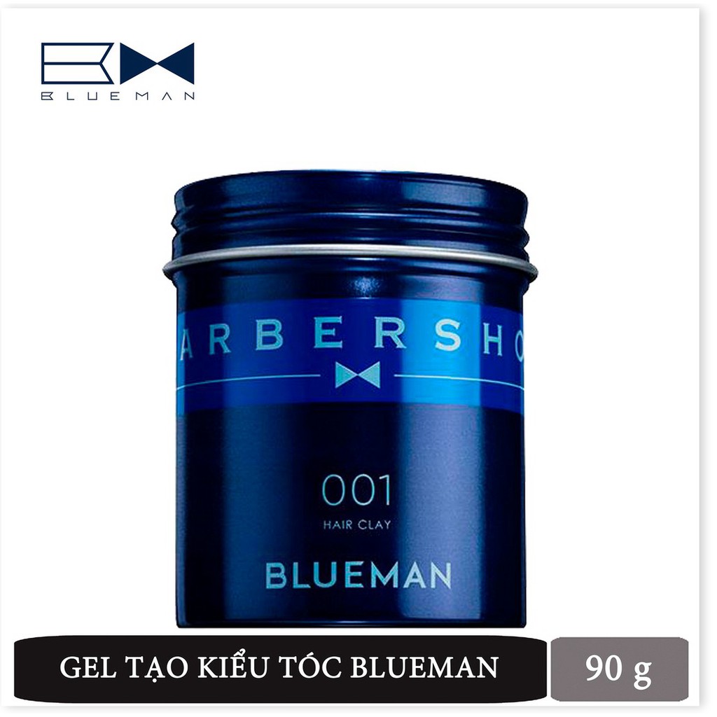 Gel Wax Tóc Nam BLUEMAN siêu nhanh siêu giữ nếp đẹp phong cách [Chính Hãng]