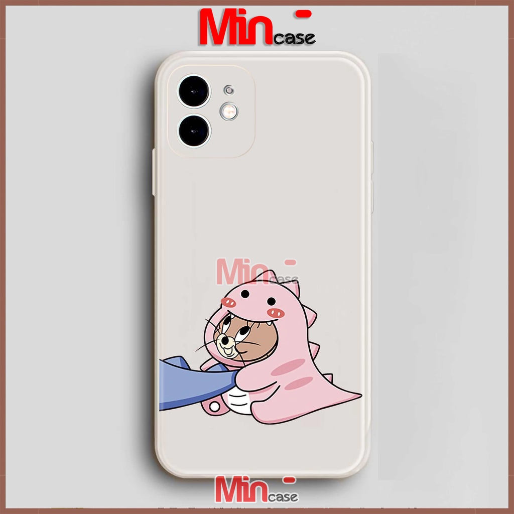 Ốp lưng iPhone Cặp đôi cạnh viền vuông silicon mềm dẻo cho iphone 6/6s/7/8/X/XS/XR/11/12/13 Pro Plus Max cute dễ thương