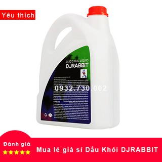 Dung dịch tạo khói dj rabbit đậm đặc - dầu khói dj thơm đậm đặc 1.5 l