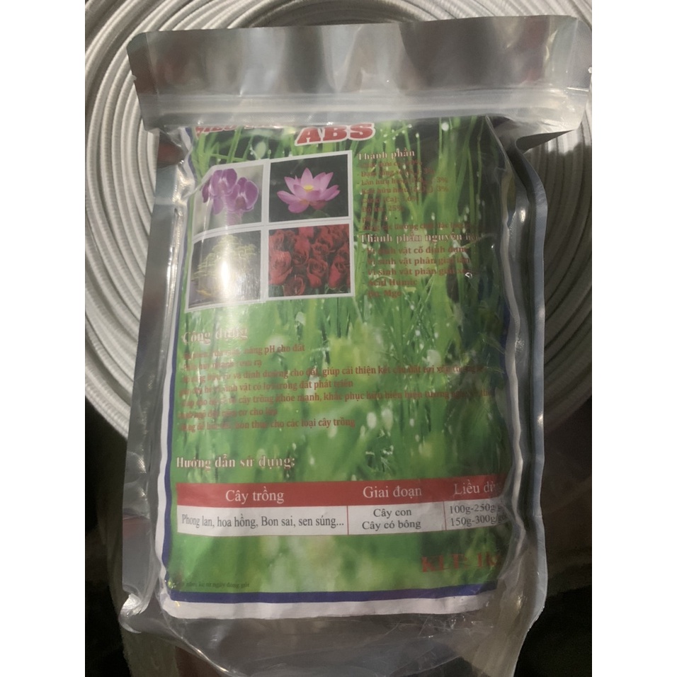 Phân trùn quế viên nén ABS gói 1kg tan chậm