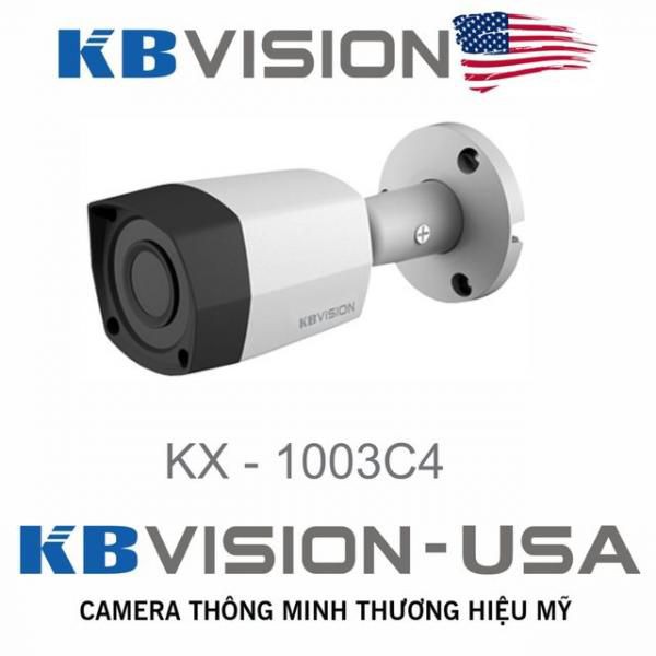 [KX-1003C4] Camera thân HDCVI hồng ngoại 1.0 Megapixel KBVISION KX-1003C4