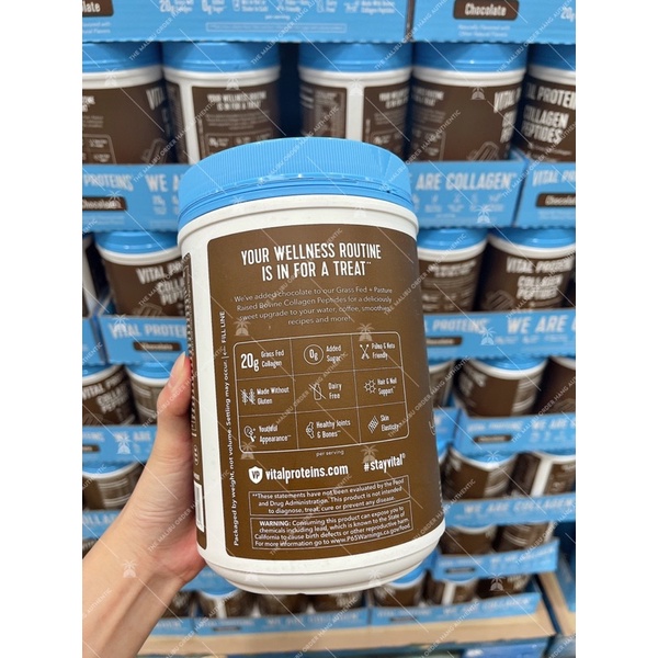 Bột pha uống Vital Proteins Collagen Peptides