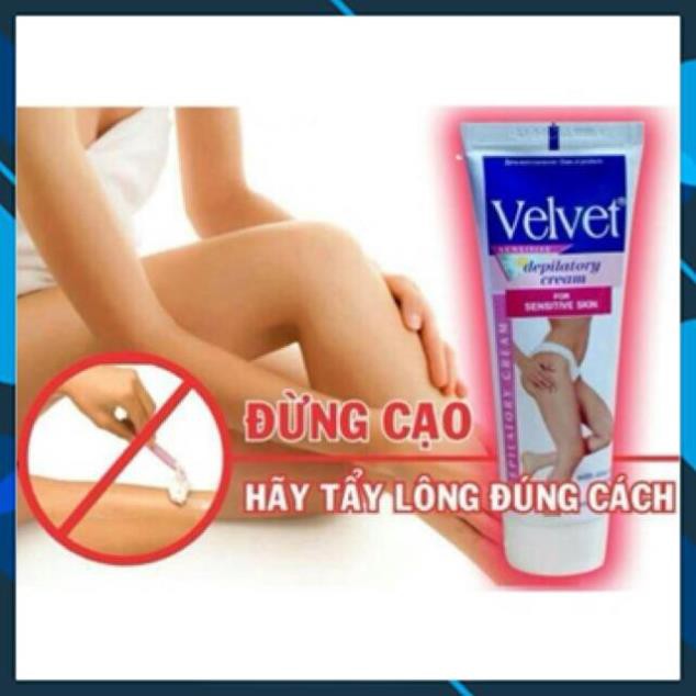 Mỹ Phẩm  Kem Tẩy Lông Velvet Sensitive Của Nga