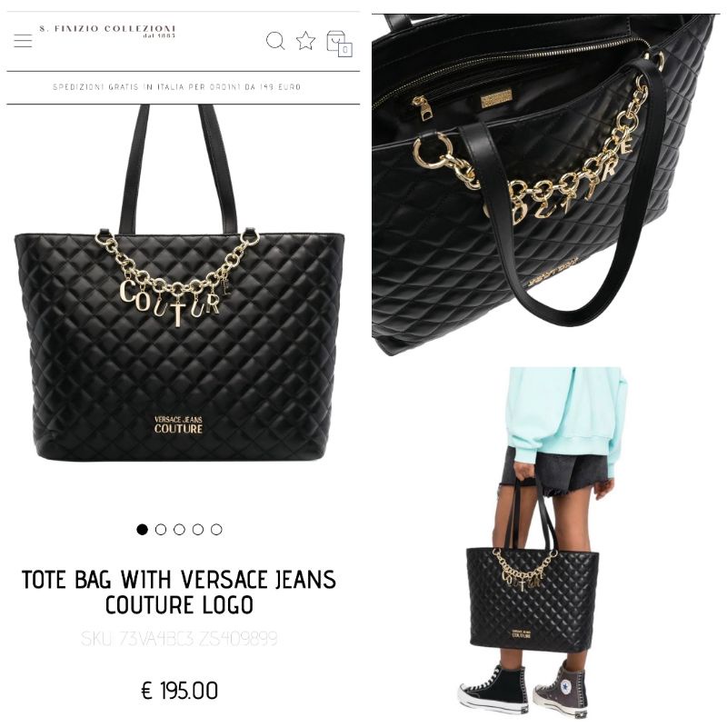 🍑THANH LÝ TỒN KHO TÚI TOTE VERSACE CHÍNH HÃNG,FULL TAG CHECK CODE